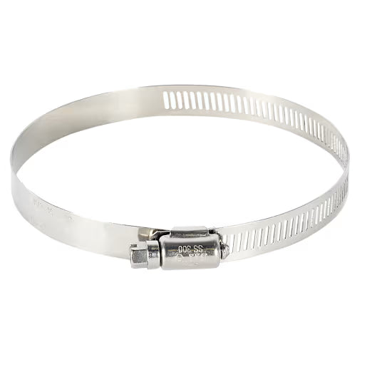 Collier tout en acier inoxydable – 2 1/2 po. à 4 1/2 po.