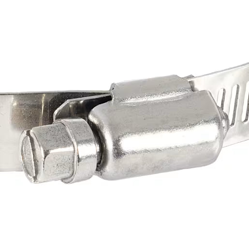 Collier tout en acier inoxydable – 2 1/2 po. à 4 1/2 po.