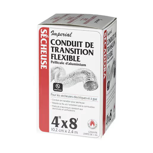 Conduit de sécheuse flexible ProFlex de 4 po. x 8 pi